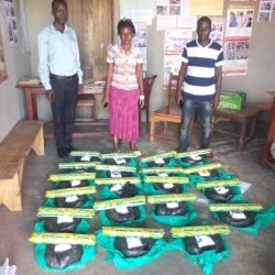 Sharing of foodstuff to vulnerable children in Kaliro 3